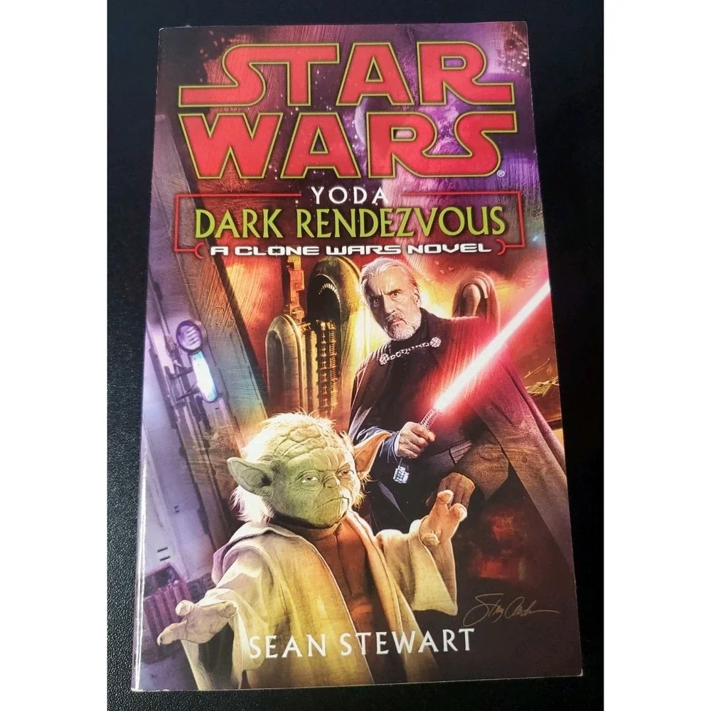 Yoda: Dark Rendezvous: Star Wars Legends: A Clone Wars Novel by Sean Stewart 1st